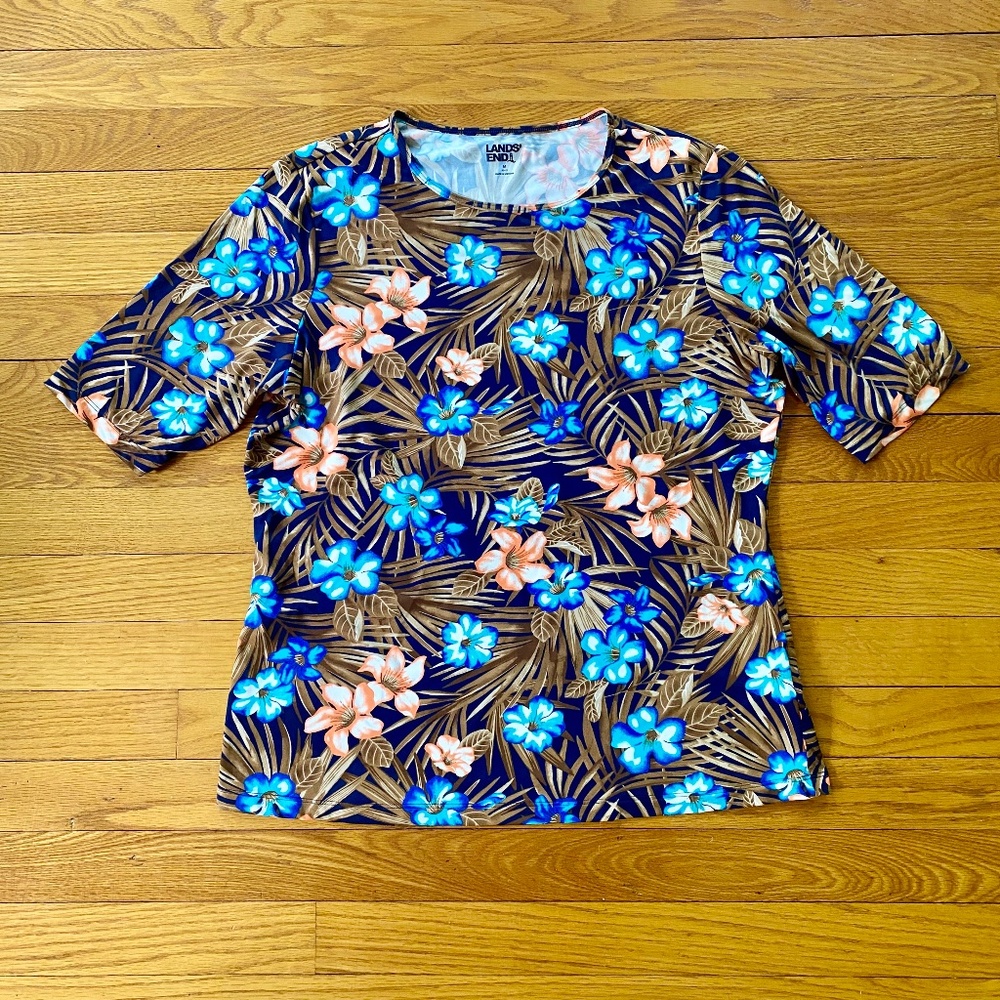 Land’s End Sun Protection Shirt, size small